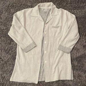 Vintage Lord and Taylor Button Up Shacket Blouse